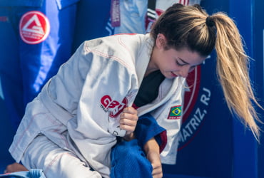 Aula do programa GBF — Jiu-Jitsu para mulheres