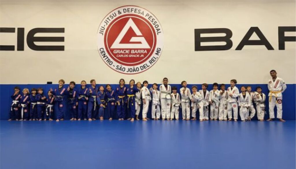 Academia jiu jitsu para crianca Gracie Barra São João del Rei